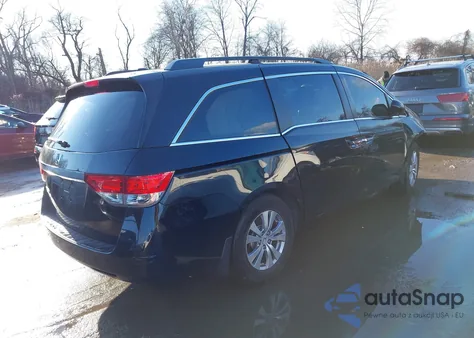 2014 Honda Odyssey Ex-L z USA, uszkodzony, nr VIN 5FNRL5H65EB063706